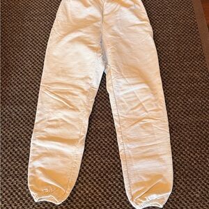 Rudy Jude Cream Elastic Waist Pants